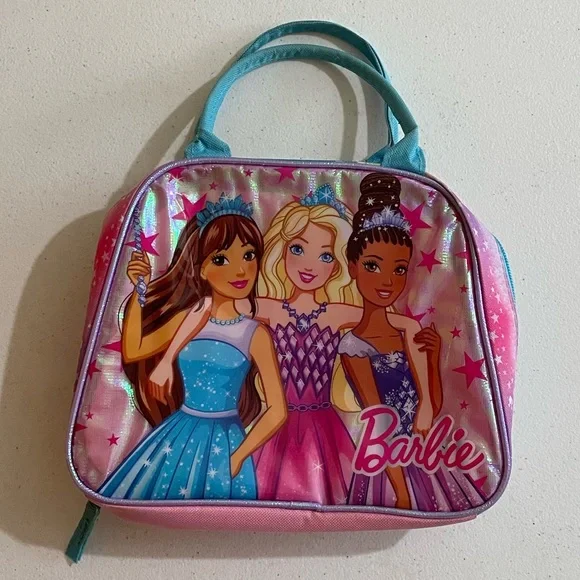 Barbie Bags Rare Mattel Barbie Princess Soft Lunch Box Bag